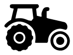 icon of a tractor